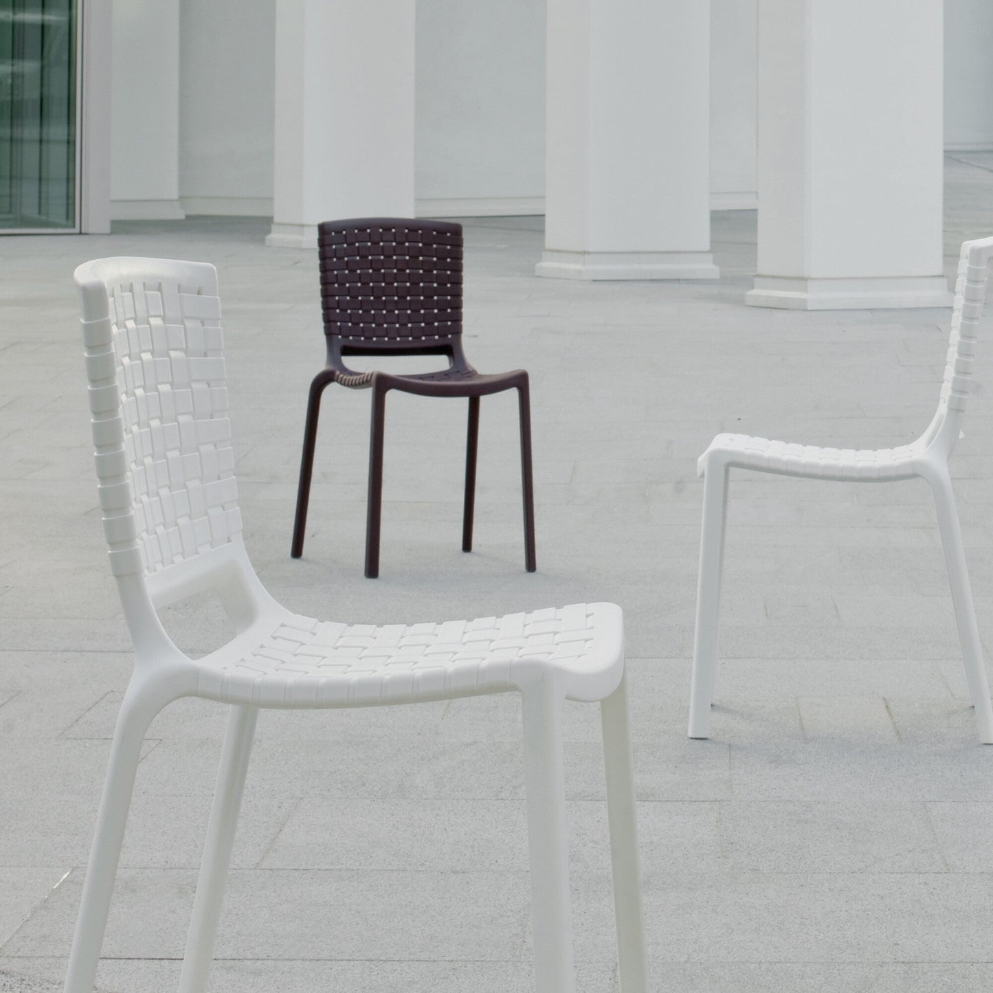 Tatami 305 Gartenstuhl 4er Set Anthrazit