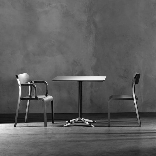 Mister X Gartentisch 80x80cm Schwarz