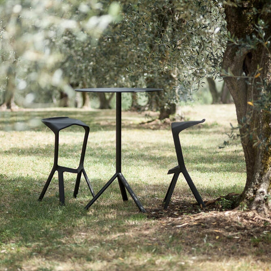 Miura Bistrotisch Ø80cm Schwarz