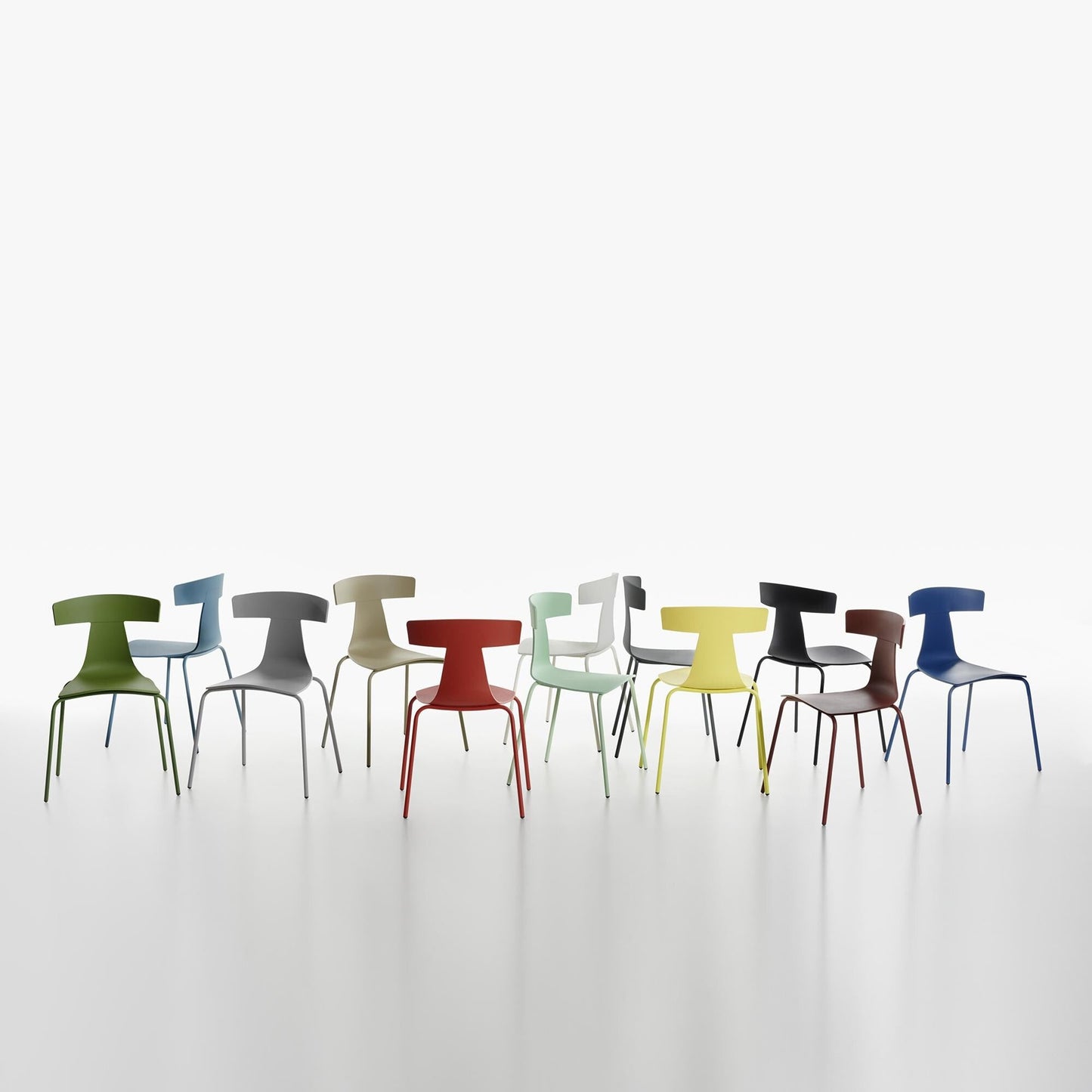 Remo Plastic Gartenstuhl einfarbig Natur