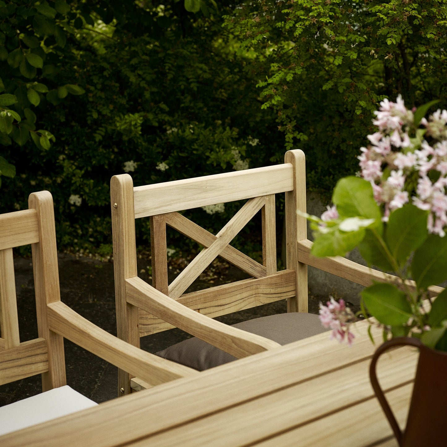 Skagerak Skagen Gartenarmlehnstuhl Weiß