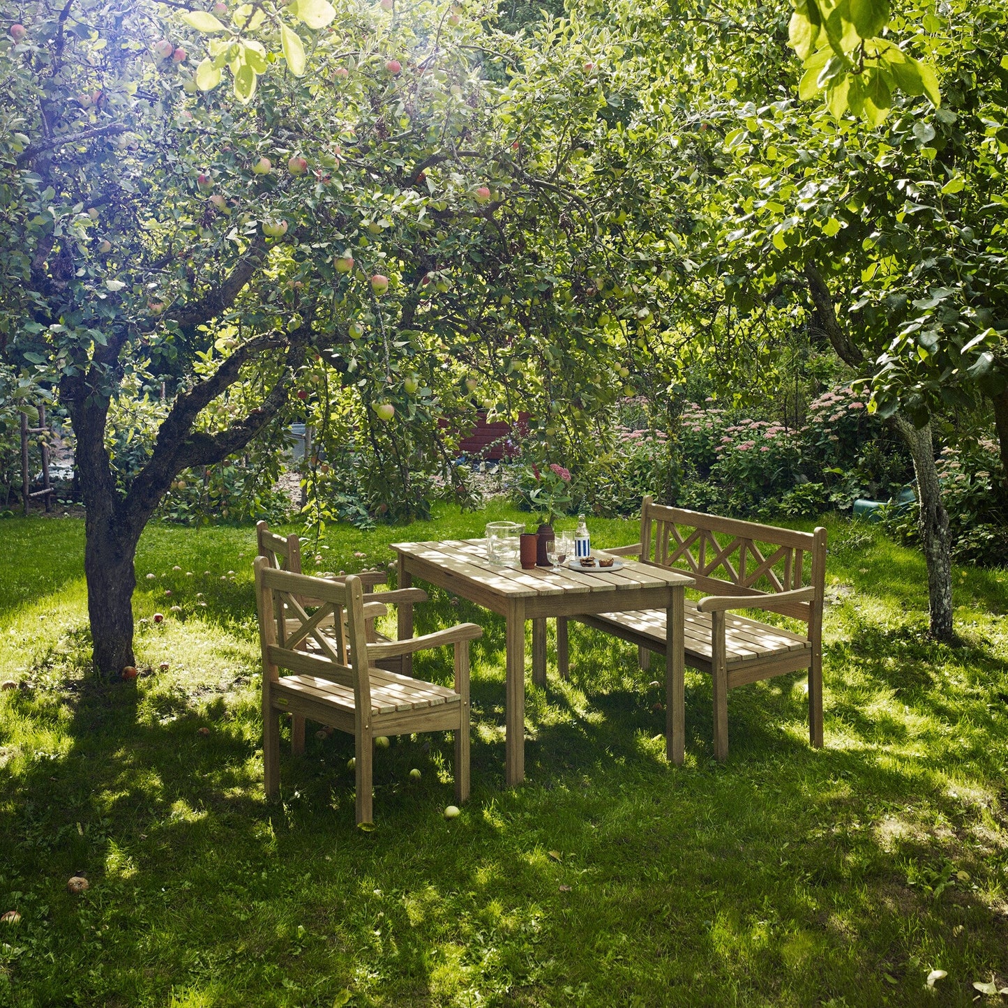 Skagerak Skagen Gartenbank 150cm Weiß