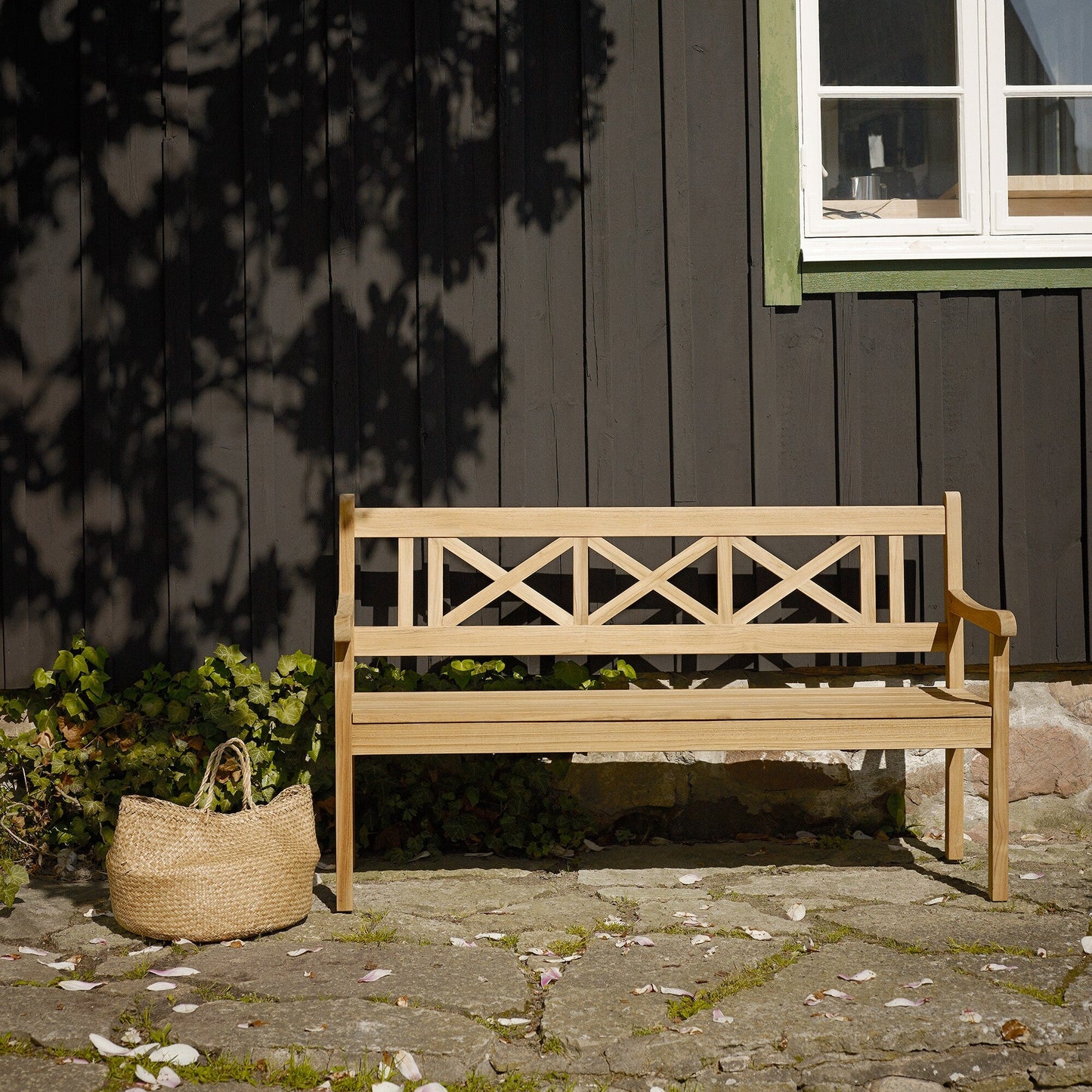 Skagerak Skagen Gartenbank 150cm Weiß