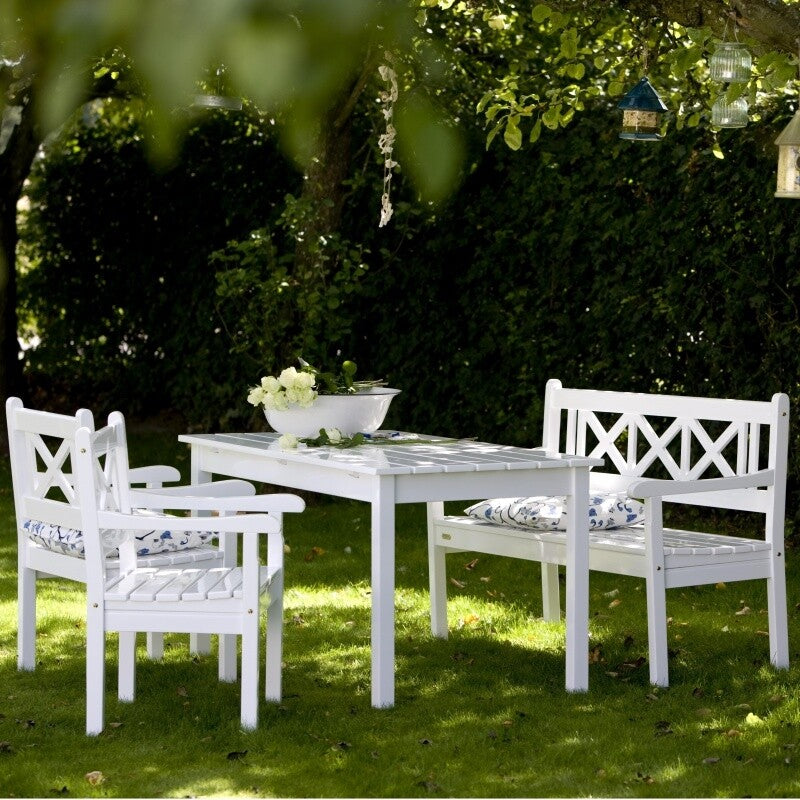 Skagerak Skagen Gartentisch 140x78x73cm Weiß