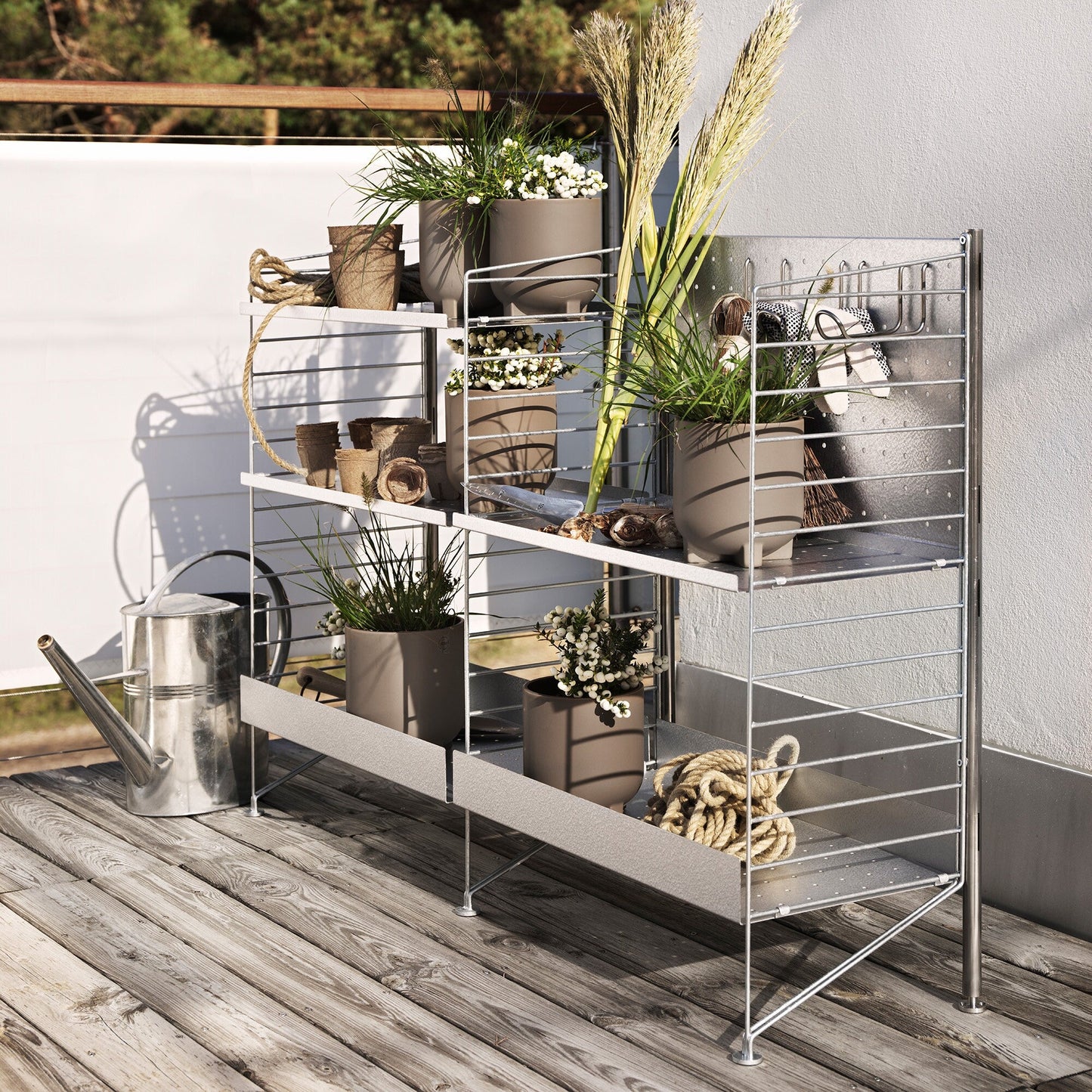 String System Outdoor Standregal 116x85x60cm