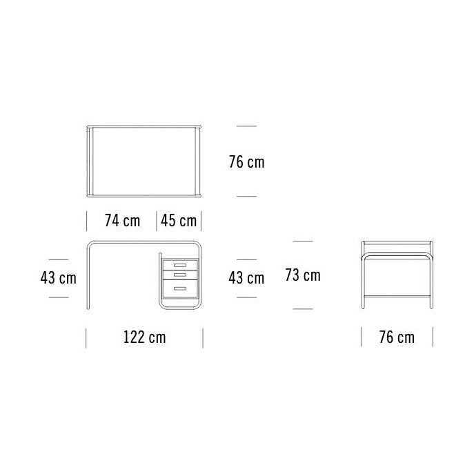 S 285/2 Schreibtisch
