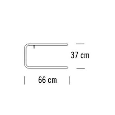 S 35 LH Pure Materials Fußhocker Büffelleder