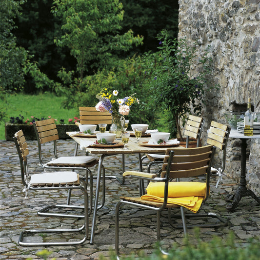 S 40 F Freischwinger Gartenarmlehnstuhl