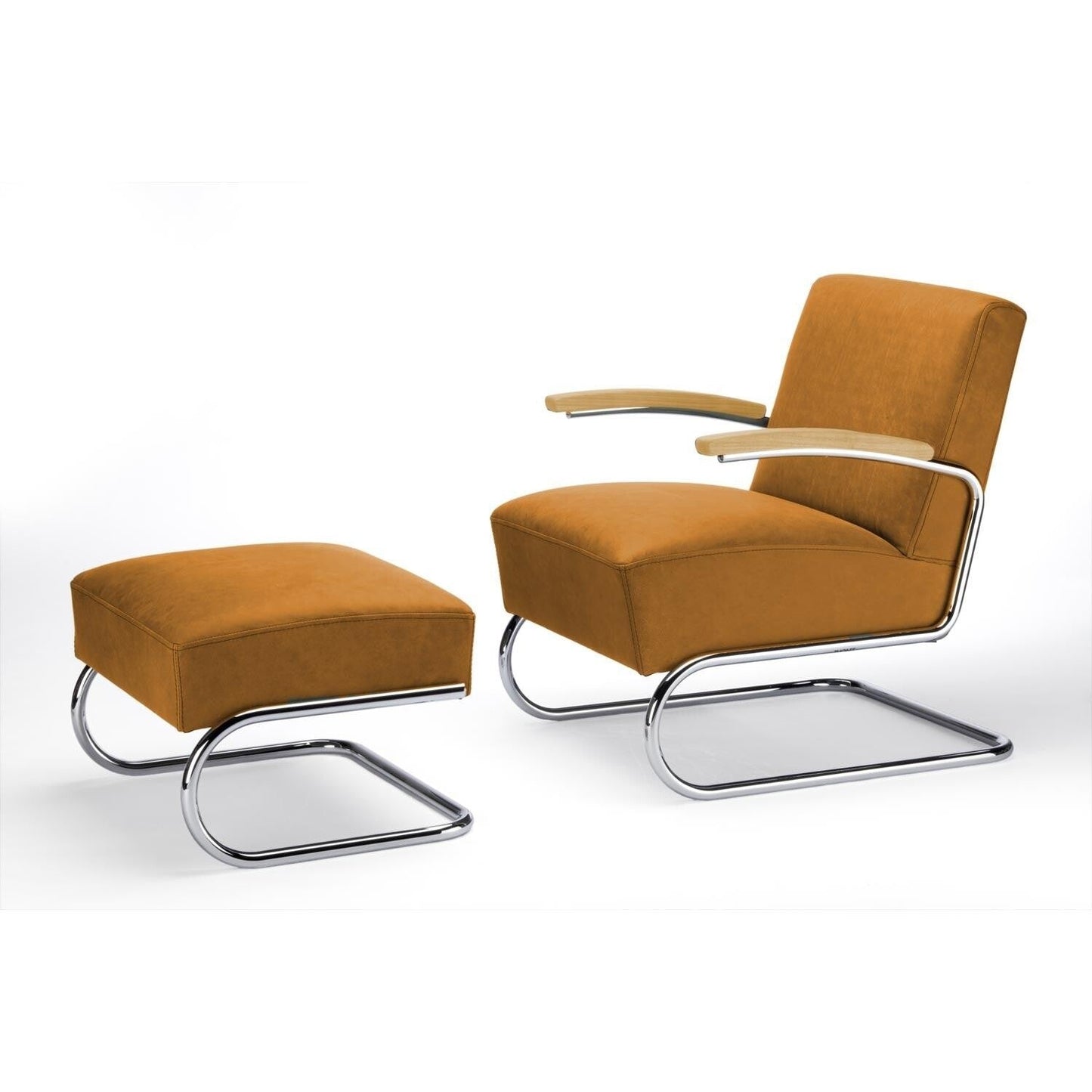 S 411 H Hocker Leder Natur