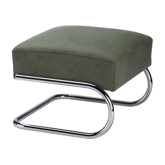 S 411 H Hocker Leder Schwarz