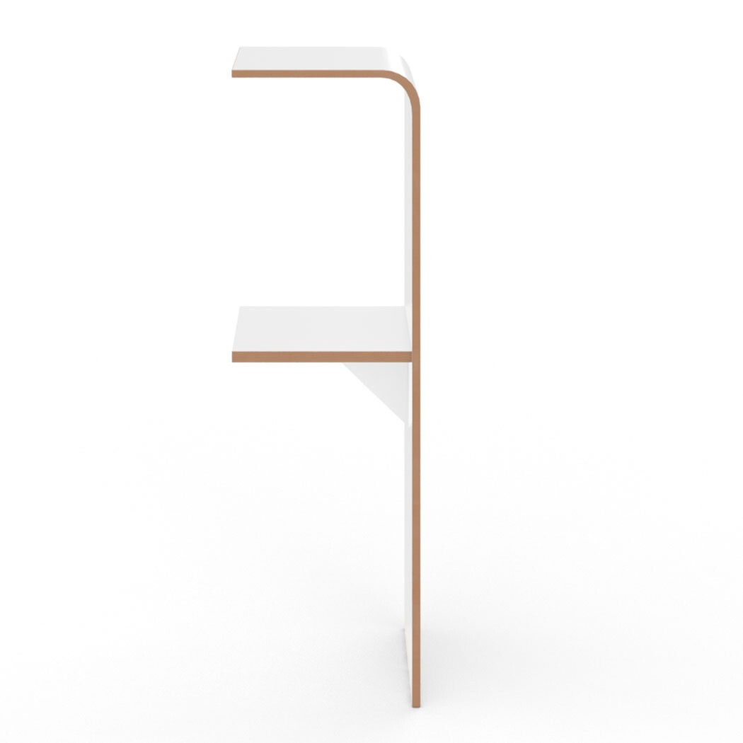 Find Konsolentisch mit Regalboden Weiß