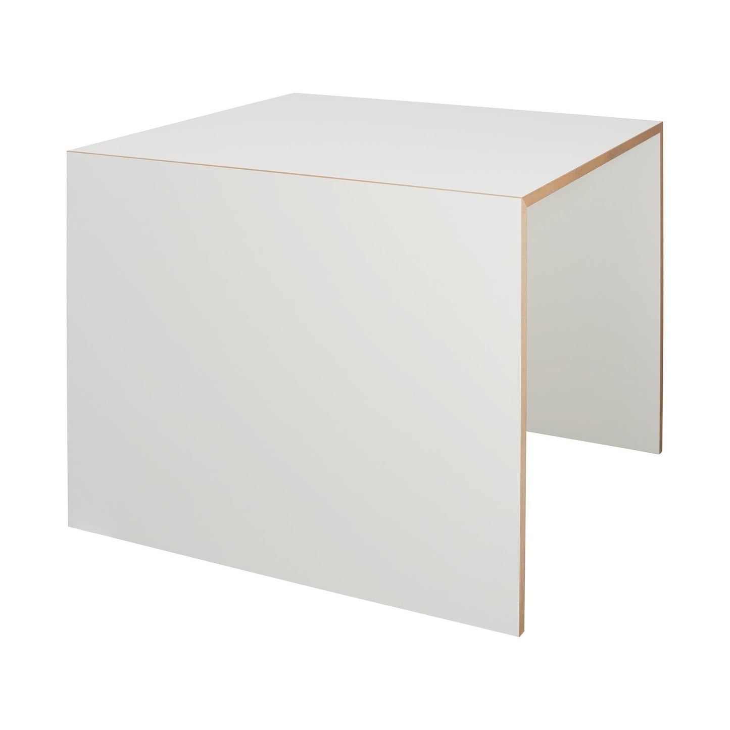 Freistell Tisch klein 80x80cm Weiß