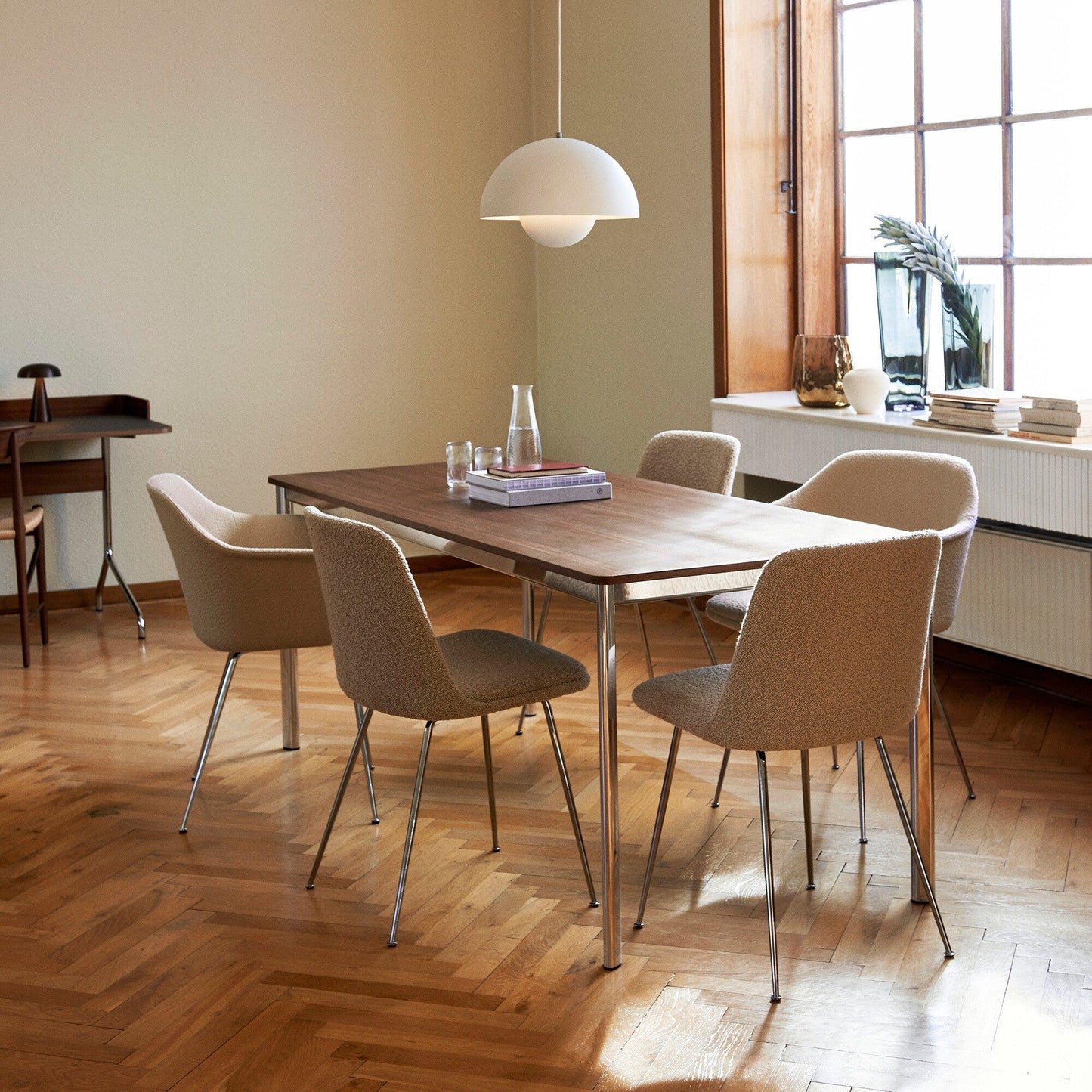 Pavilion AV17 Schreibtisch Gestell chrom