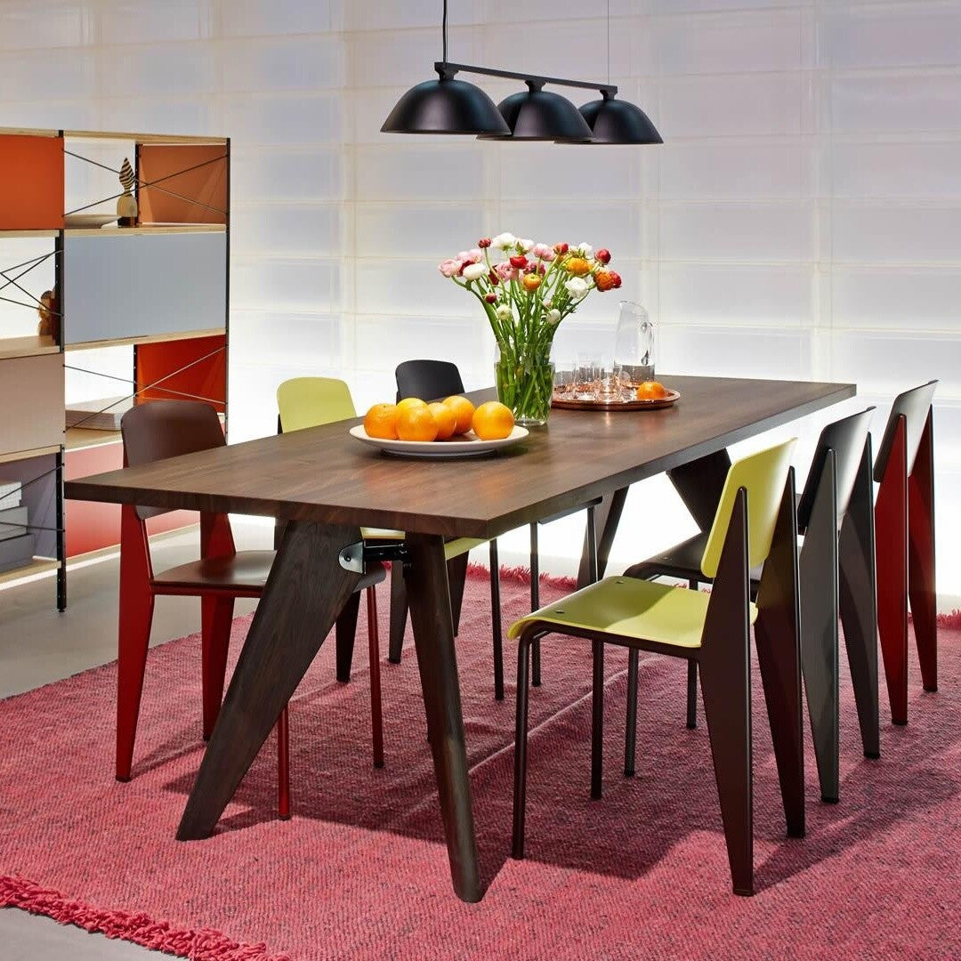 Table Solvay Prouvé Tisch Schwarz