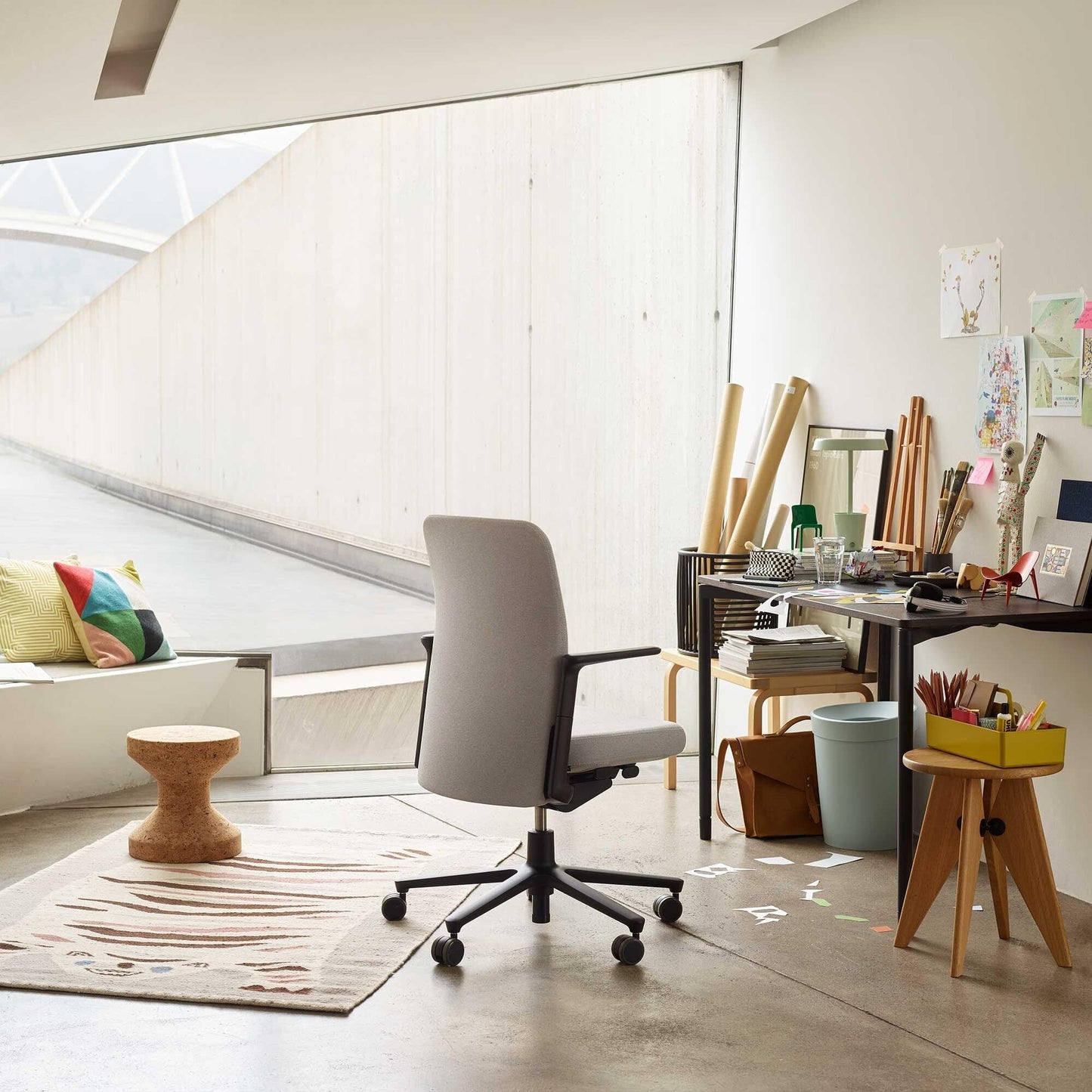 Tabouret Bois Hocker