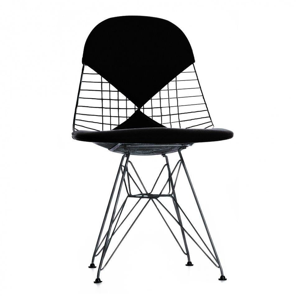 Wire Chair DKR-2 Stuhl Schwarz