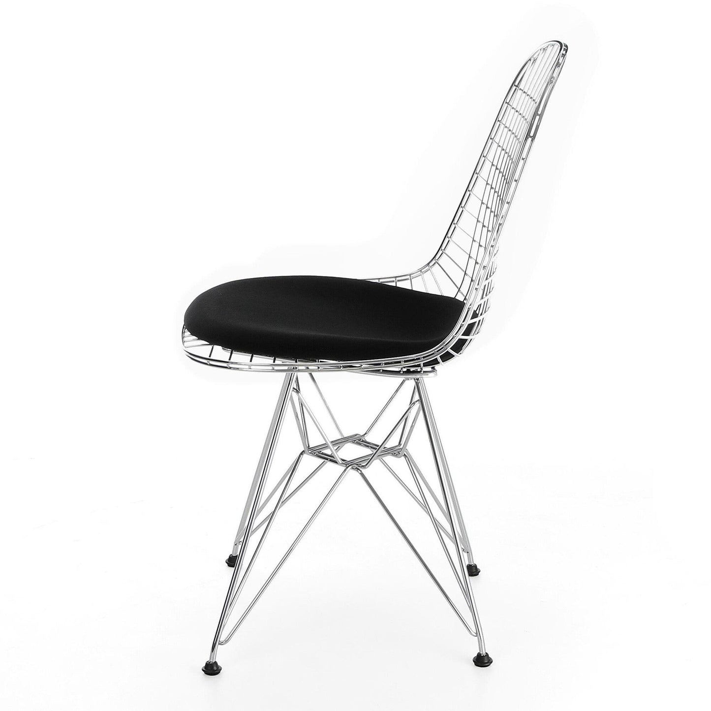 Wire Chair DKR-5 Stuhl Schwarz