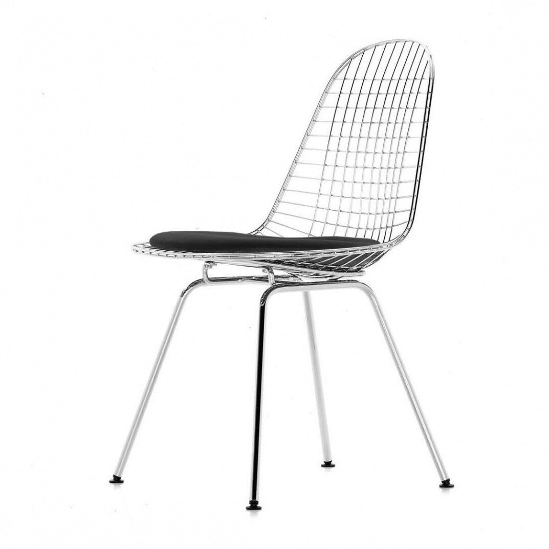 Wire Chair DKX-5 Stuhl Schwarz