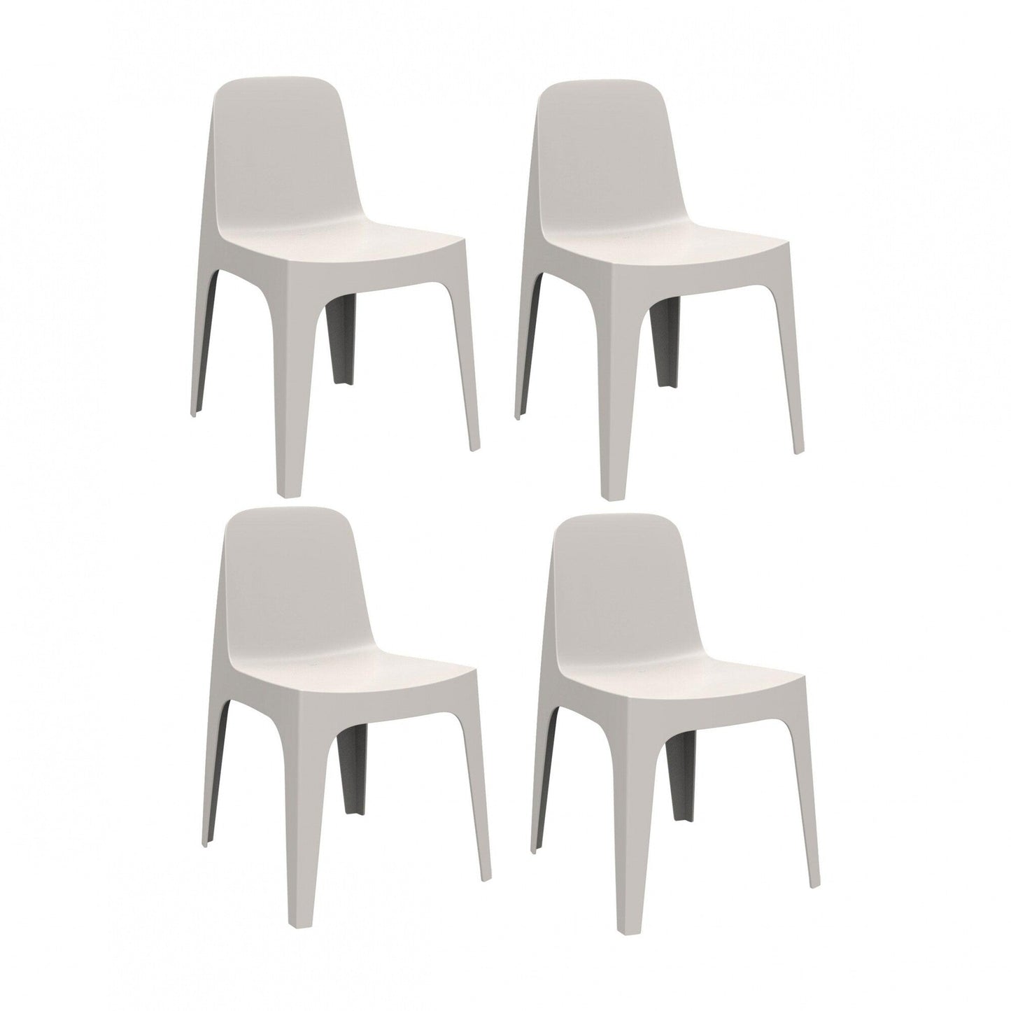 Solid Stuhl 4er Set