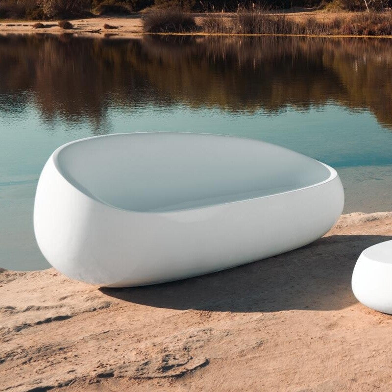 Stone Sofa Schwarz