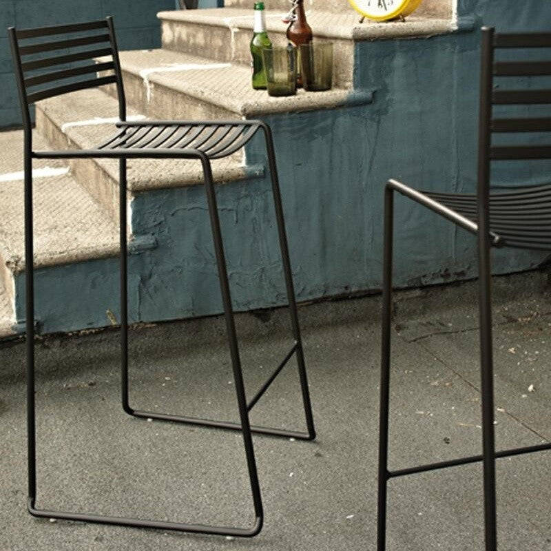 Aero Outdoor Barhocker Schwarz