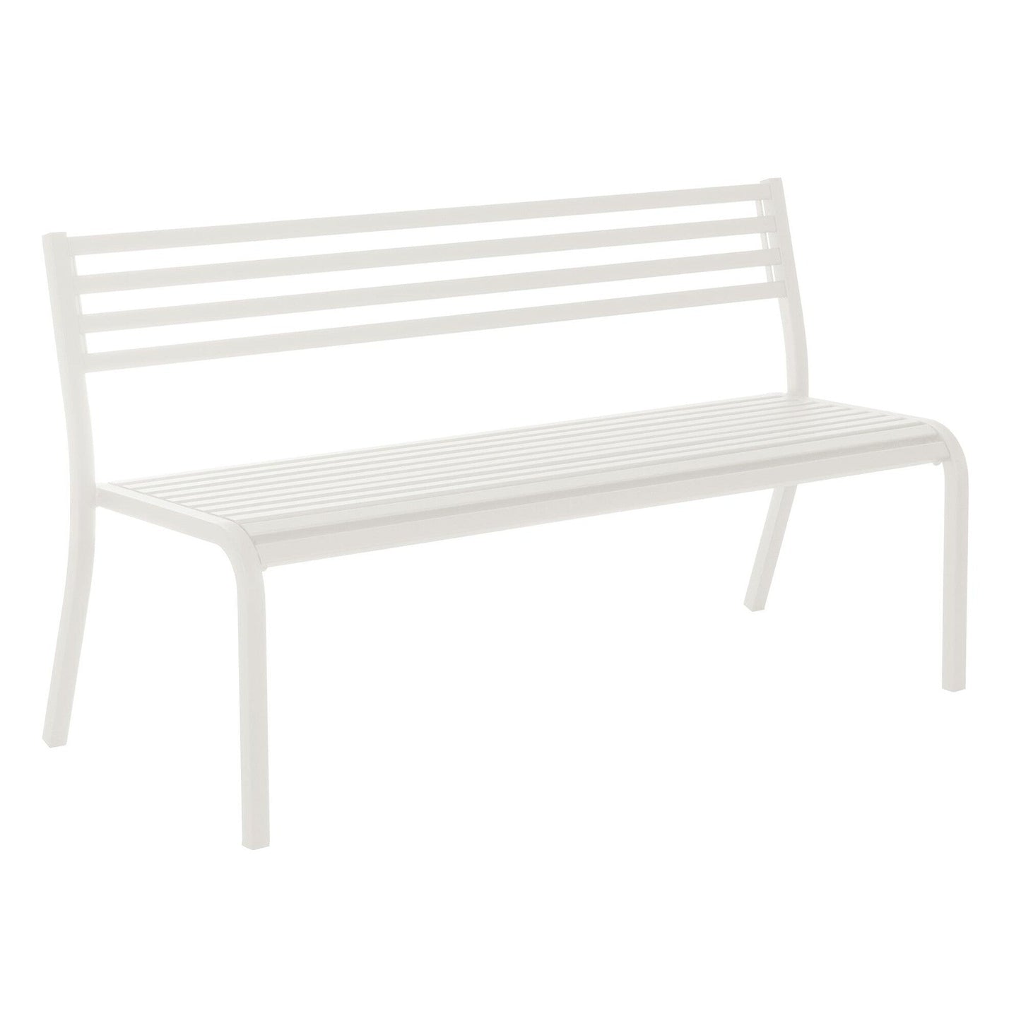 Segno Gartenbank 168x59cm Weiß
