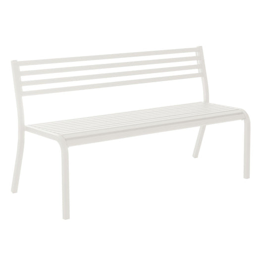 Segno Gartenbank 168x59cm Weiß