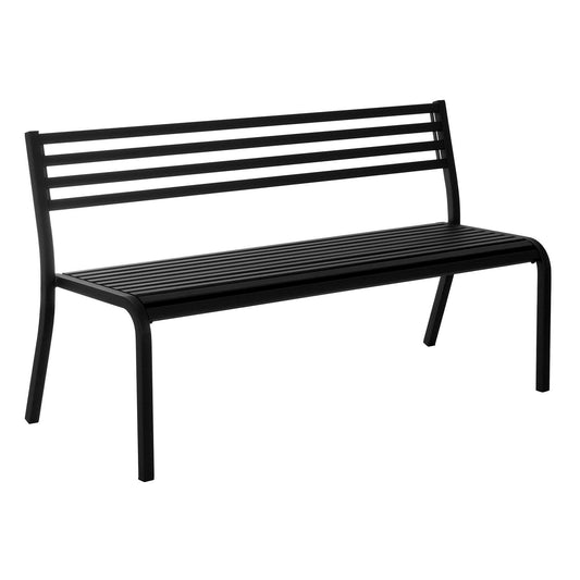 Segno Gartenbank 168x59cm Schwarz