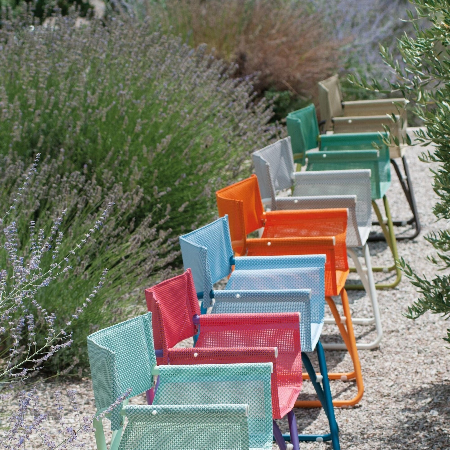 Snooze Garten-Regiestuhl Weiß