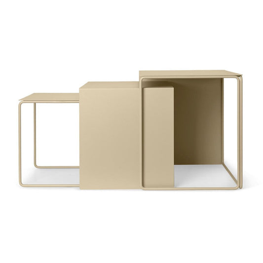 Cluster Beistelltisch 3er Set