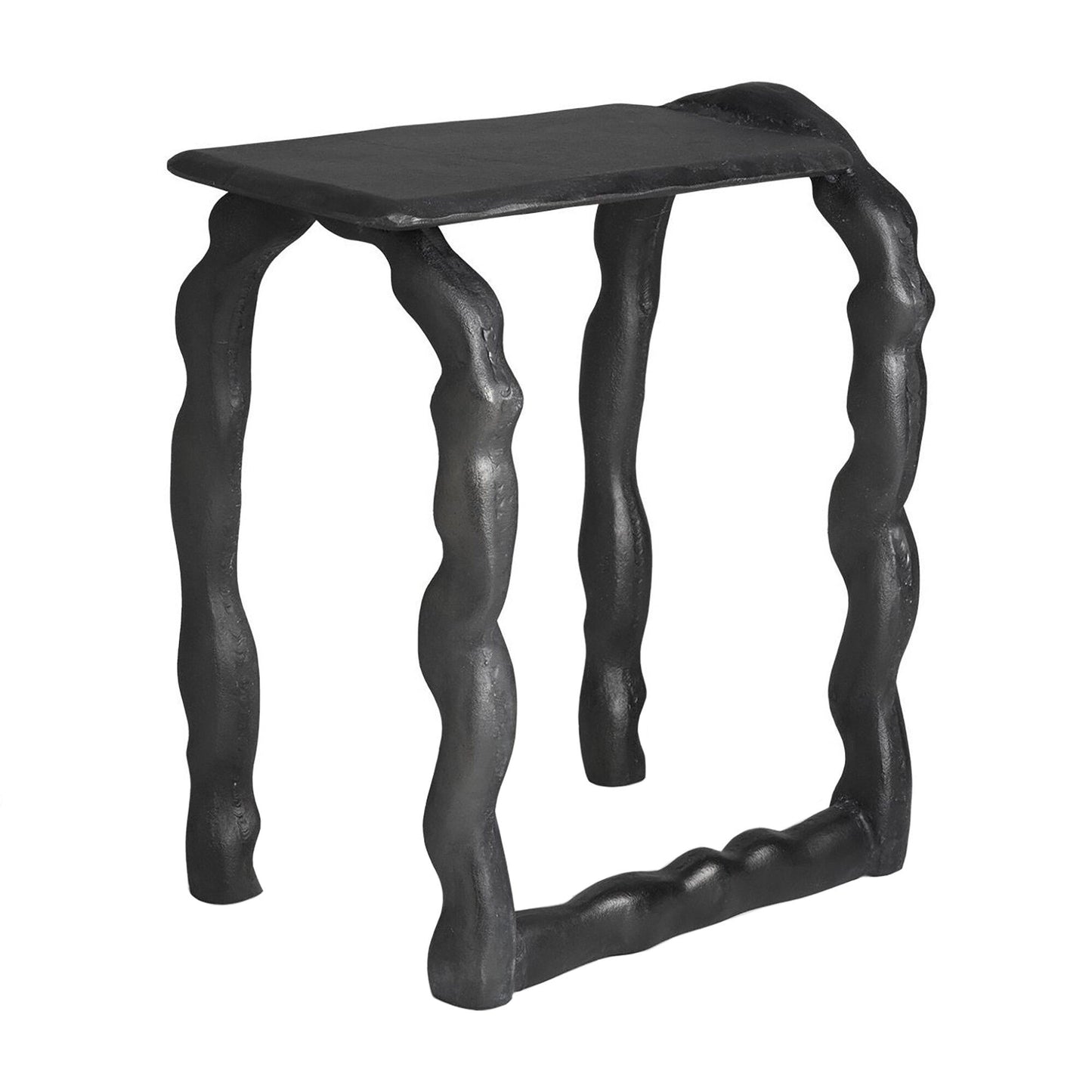 Rotben Hocker/Beistelltisch Schwarz