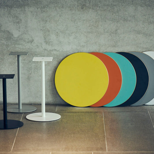 Panama Beistelltisch Gestell weiß H 40cm Weiß