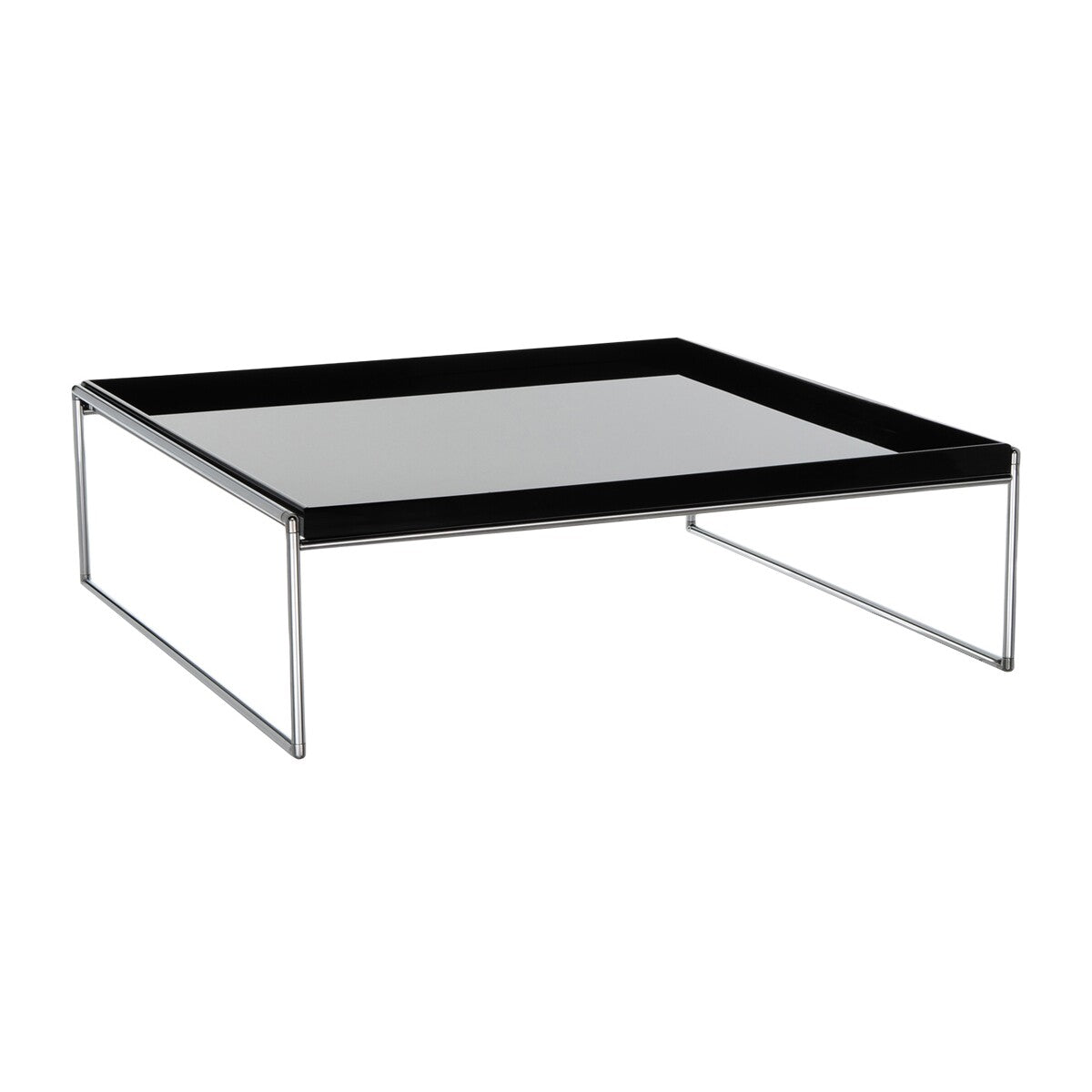 Trays Couchtisch 80x80cm Schwarz