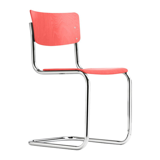 S 43 Freischwinger Stuhl Schwarz