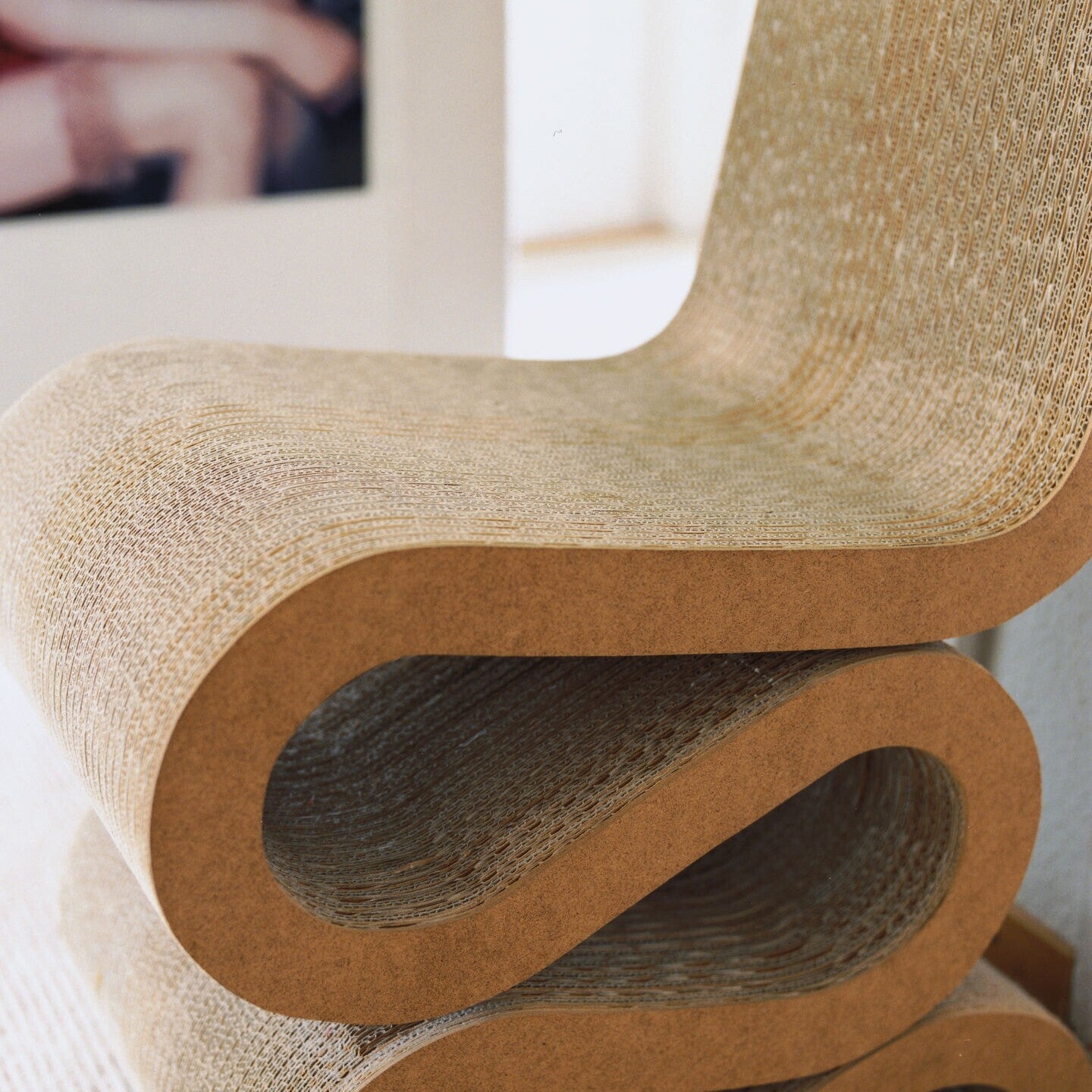 Wiggle Side Chair Stuhl Natur