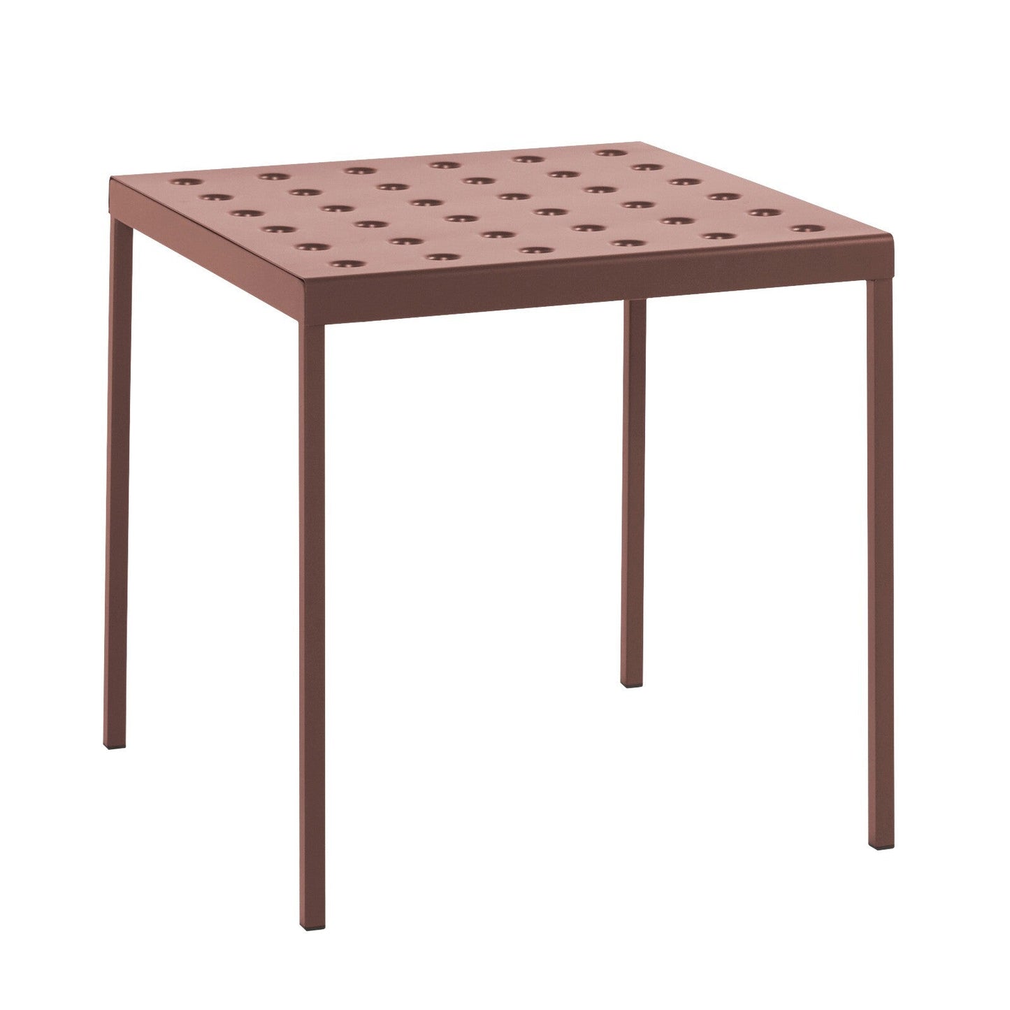 Balcony Gartentisch 75x76x74cm Eisenrot