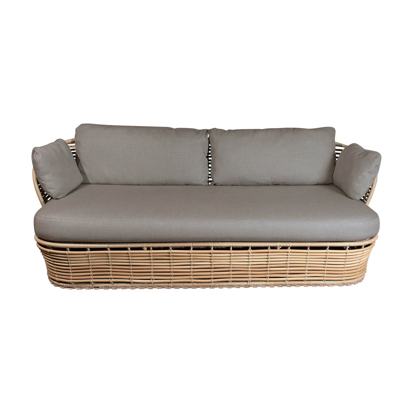 Basket 2-Sitzer Outdoor Sofa Natur