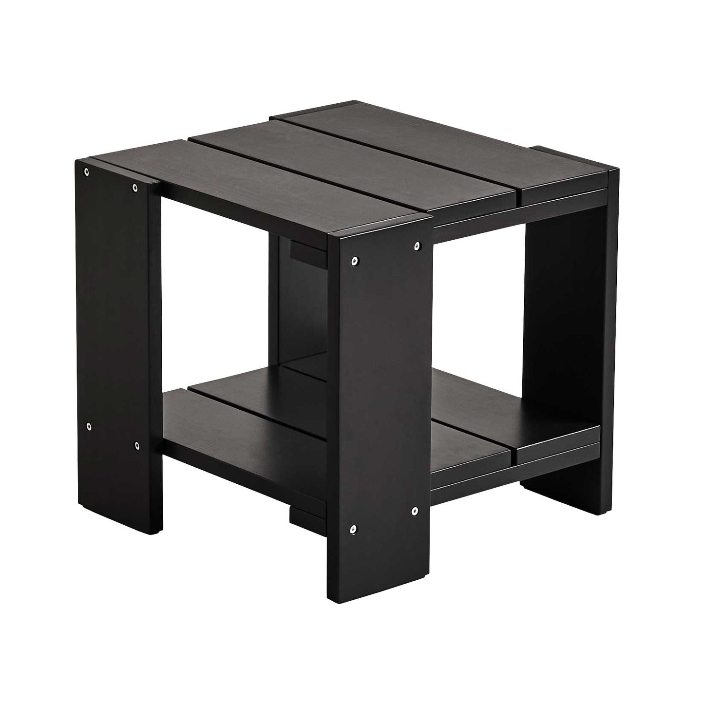 Crate Gartenbeistelltisch 49,5cm Schwarz