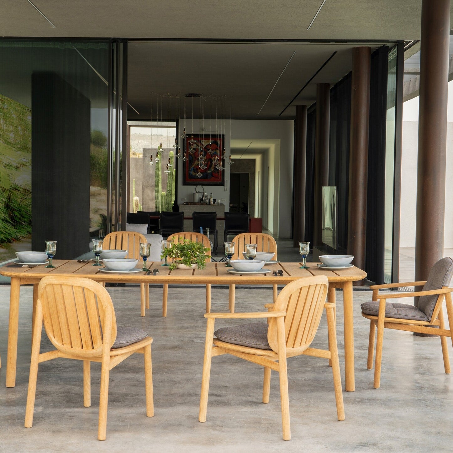 Twins Gartenstuhl Teak