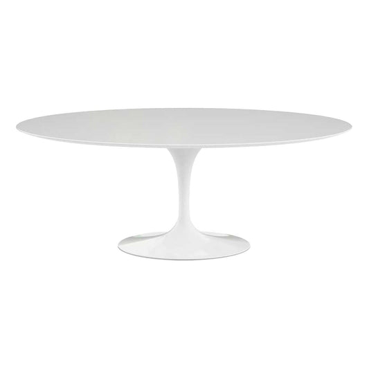 Saarinen Esstisch oval 198cm Weiß