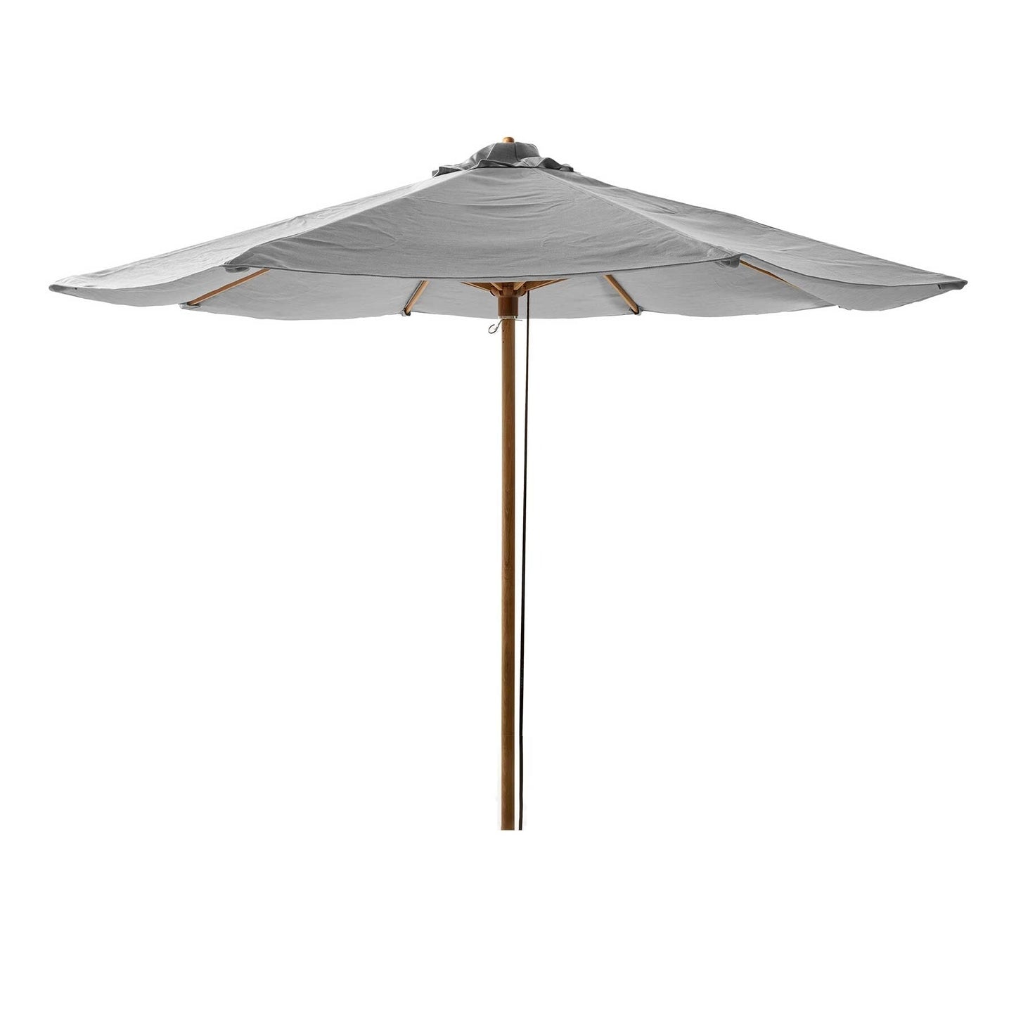 Classic Sonnenschirm mit Seilzug Ø 300cm Hellgrau