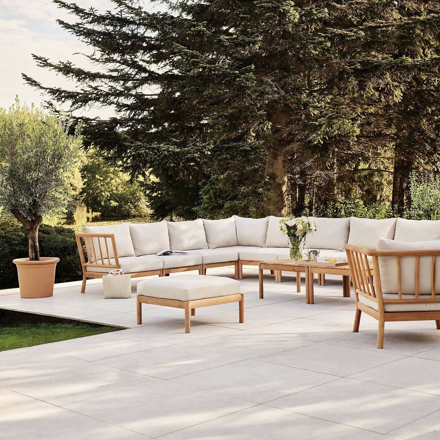 Skagerak Tradition Outdoor Sofa Mittelmodul