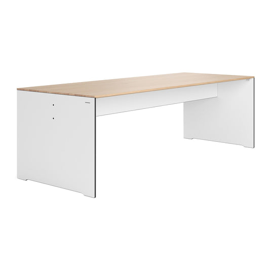 Riva Esstisch S Eiche 180x90cm Weiß