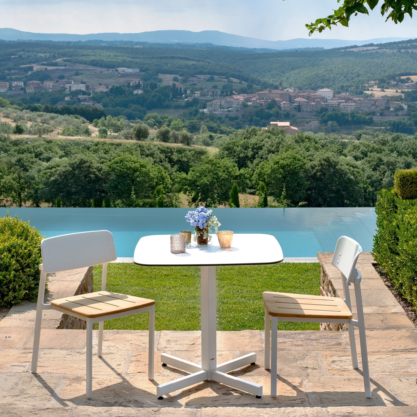 Shine Gartenstuhl Teak Natur