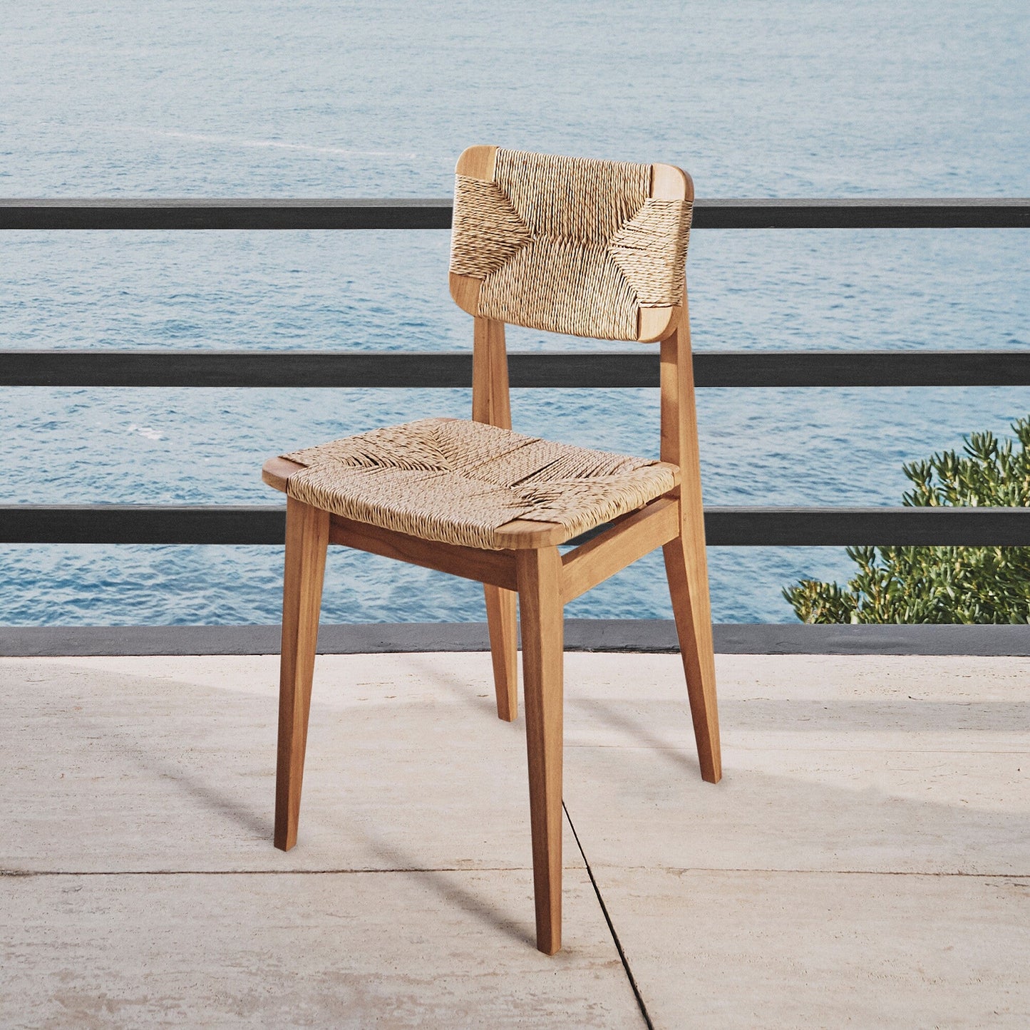 C-Chair Outdoor Dining Chair Natur