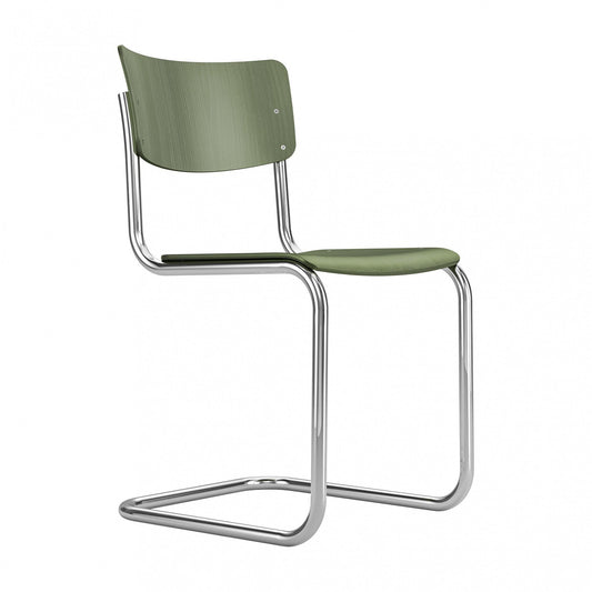 S 43 Freischwinger Stuhl Schwarz