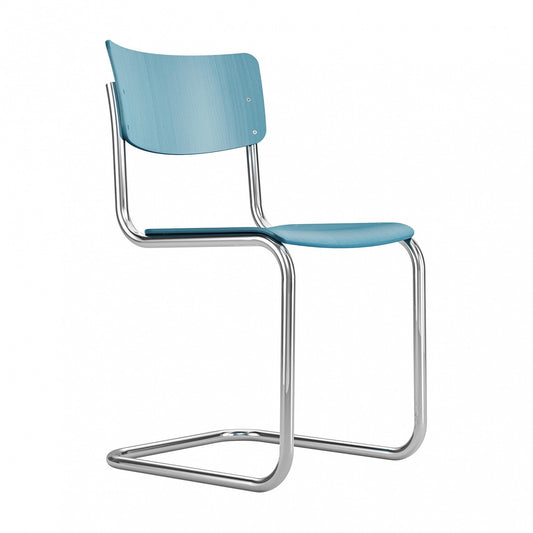 S 43 Freischwinger Stuhl Schwarz