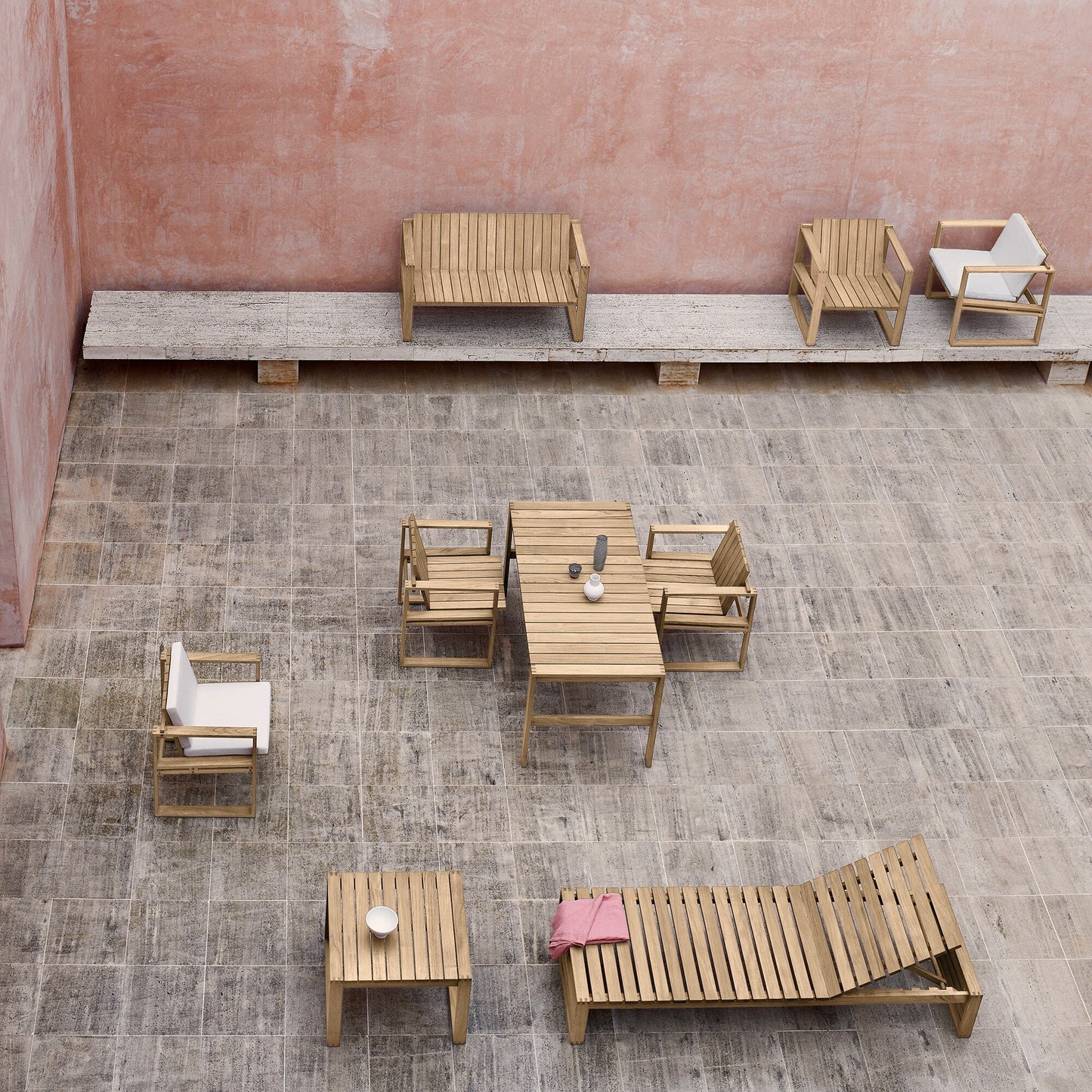 BK15 Garten Esstisch