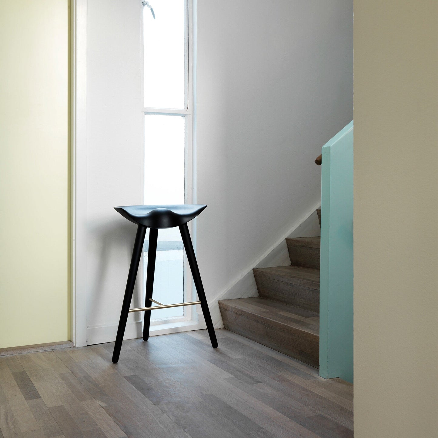 ML 42 Barhocker gebeizt 69cm Schwarz