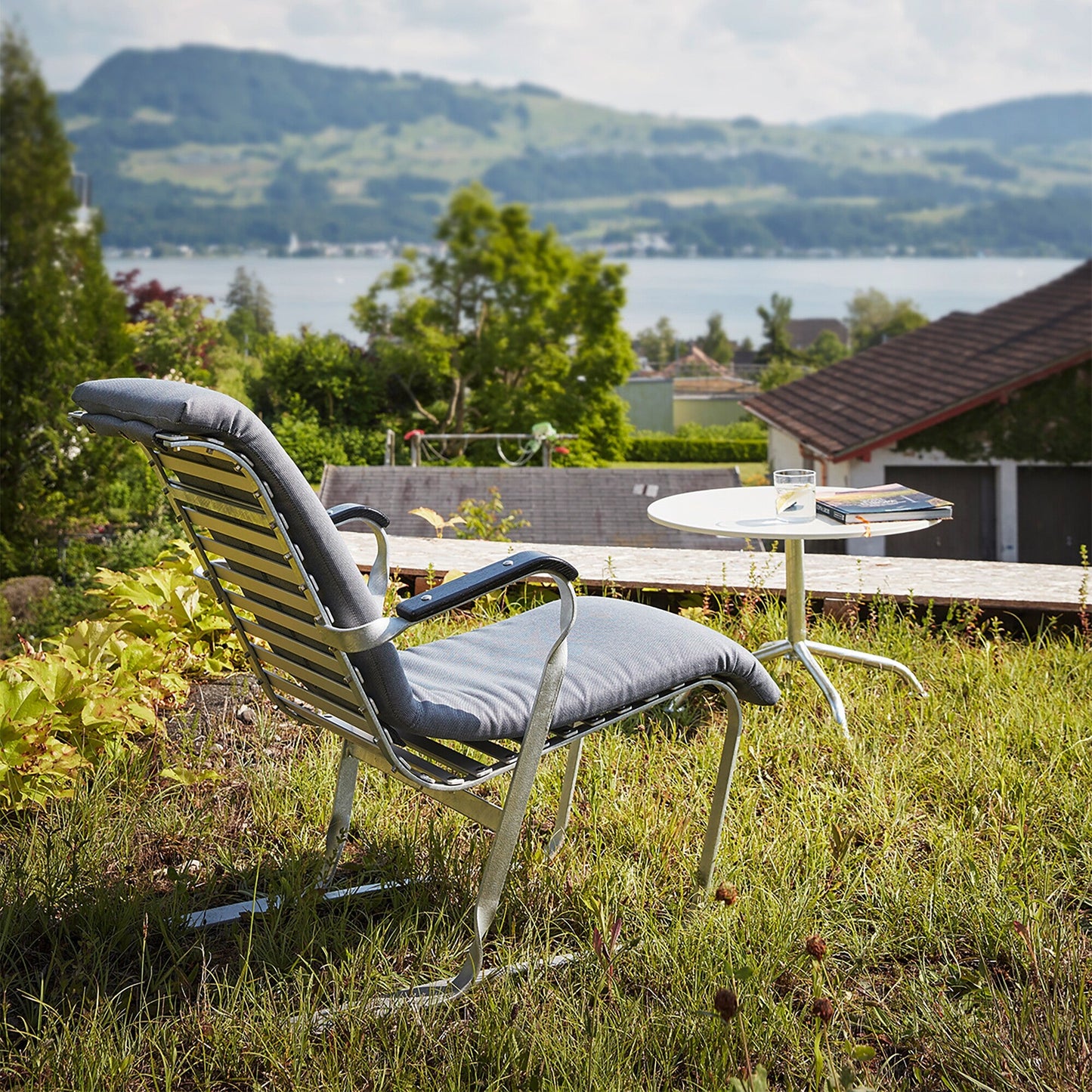 Breuer Modell 1090 Gartensessel Schwarz